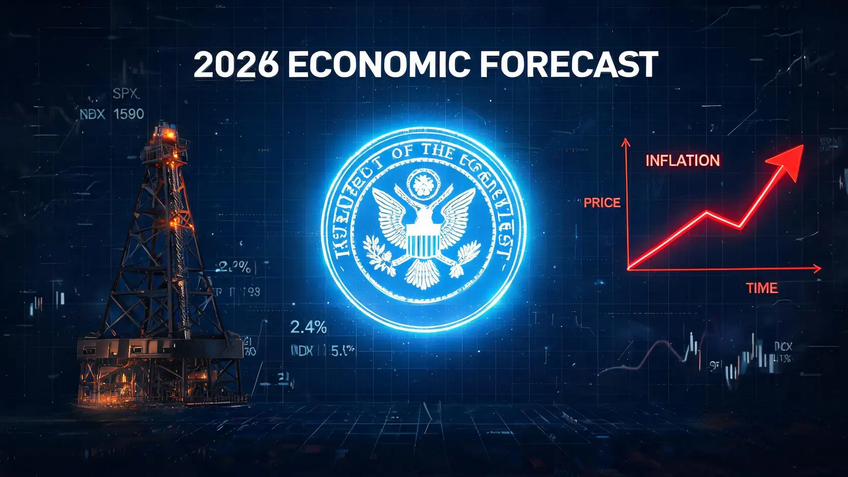 The 2026 Economic Forecast: How Oil Prices and Inflation Will Dictate Fed Rates