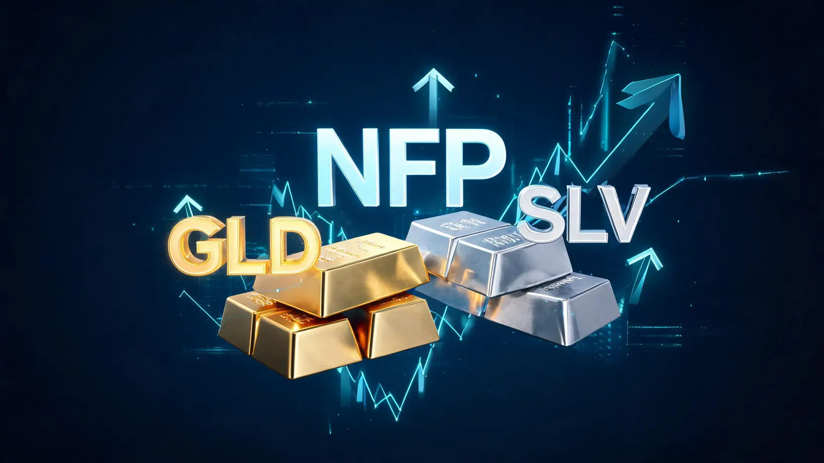 Gold and Silver ETFs After NFP: How Jobs Data Drives GLD & SLV in 2026