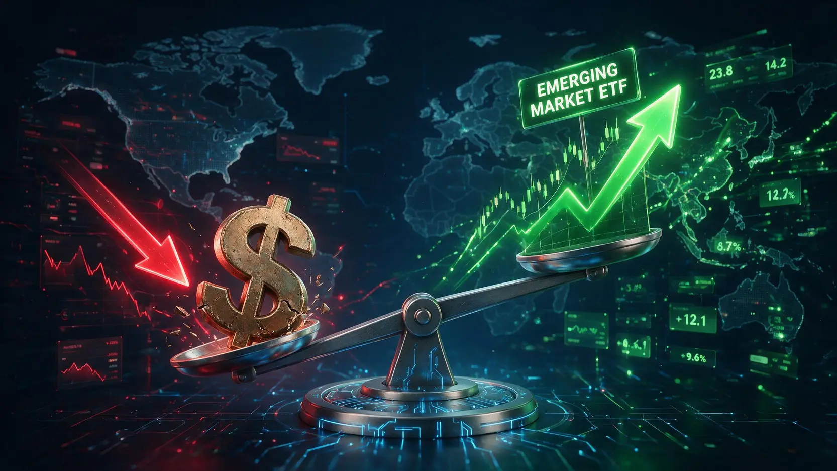 How to Profit From a Weak Dollar With Emerging Market ETFs